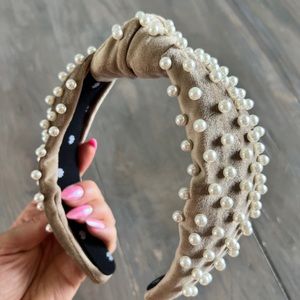 Lele sadoughi pearl headband